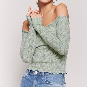 Off the shoulder top!